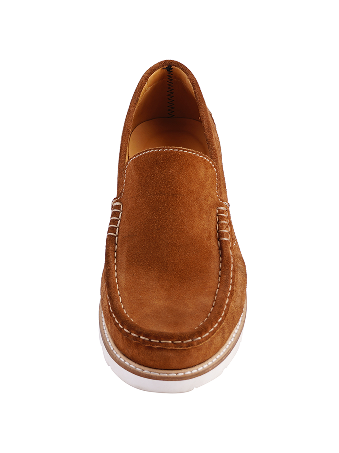 Men Tan Mocassine Casual Shoes