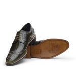 RIC01-OLIVE Green MNJ Party Shoes