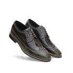 RIC01-OLIVE Green MNJ Party Shoes