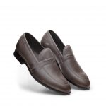 ROB06-GREY-Leather Men Shoes