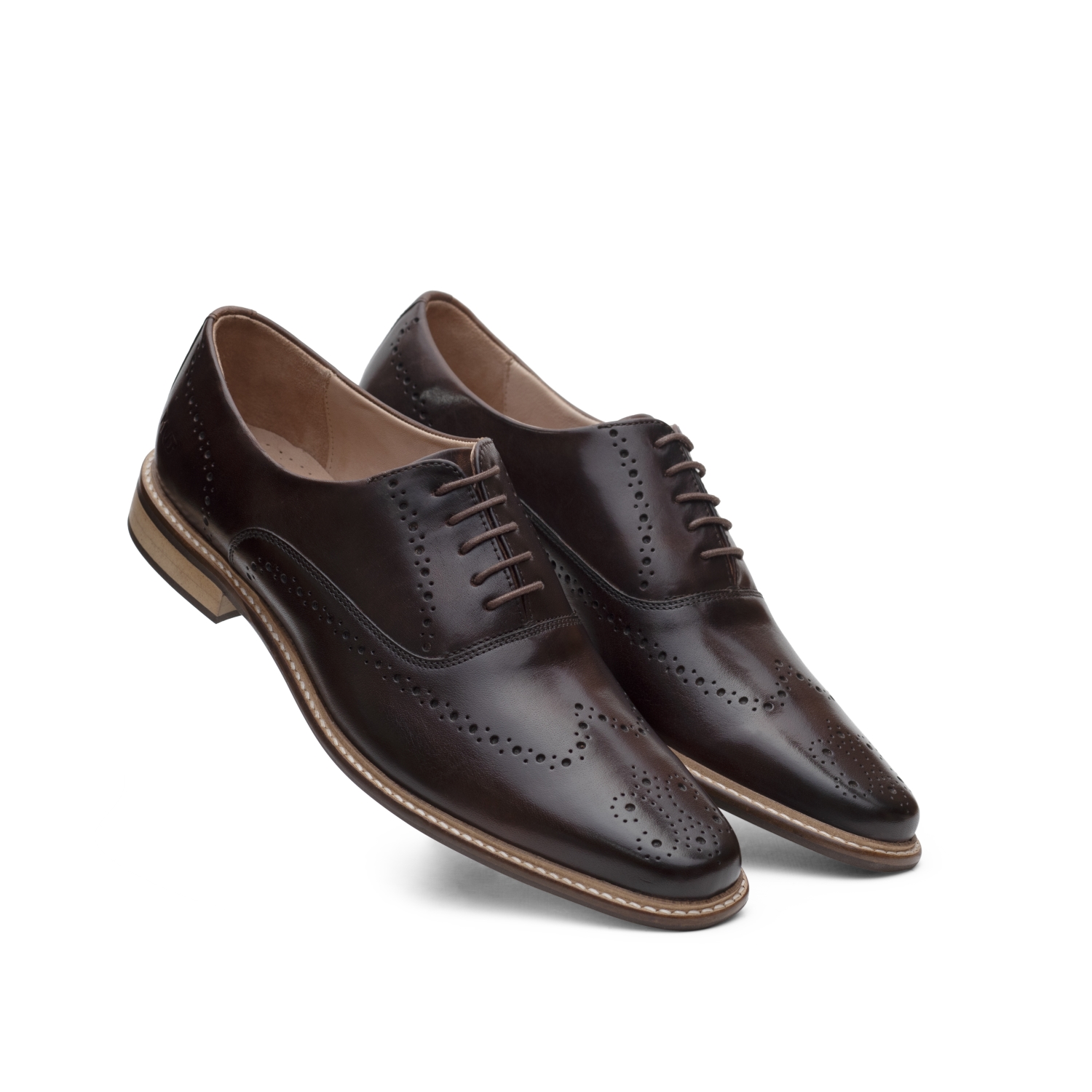 Oxford Formal Coffee Brown Shoes - MNJ Shoes - Brand New Shoes and Bags  Online Store