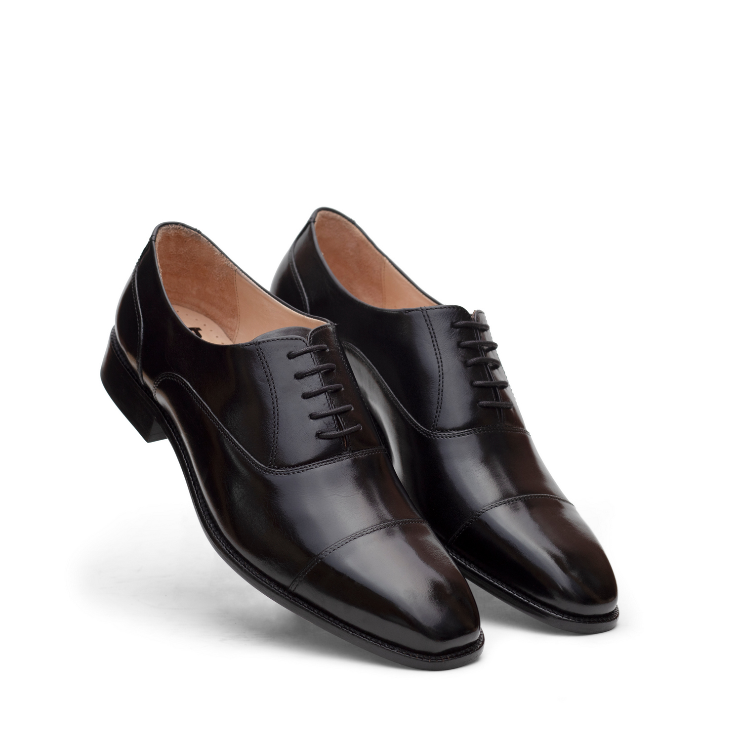 Oxford Formal Black Shoes - MNJ Shoes 
